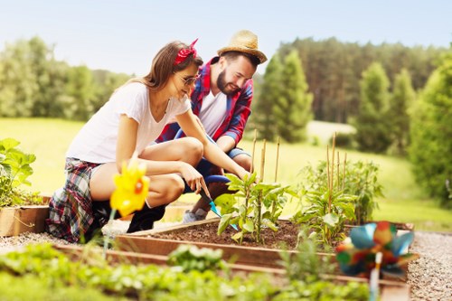 Lush garden in Ben Gardening