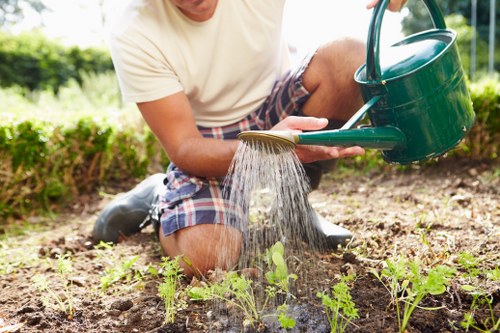 Eco-friendly gardening practices in action